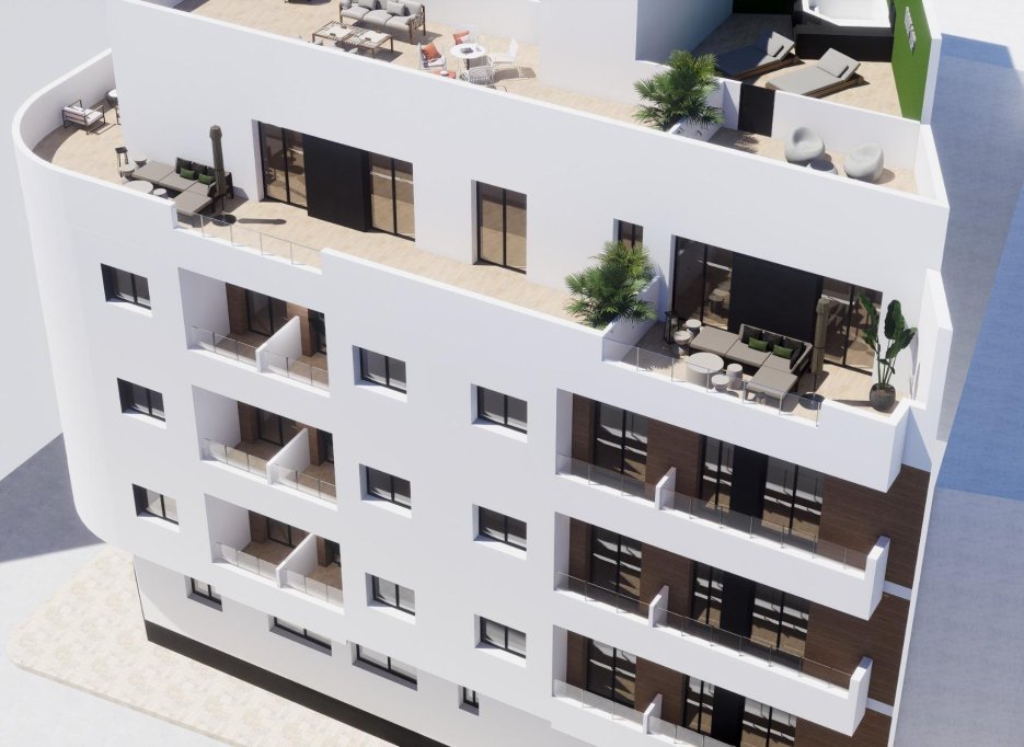 Nybygg - Toppleilighet - Torrevieja - pueblo