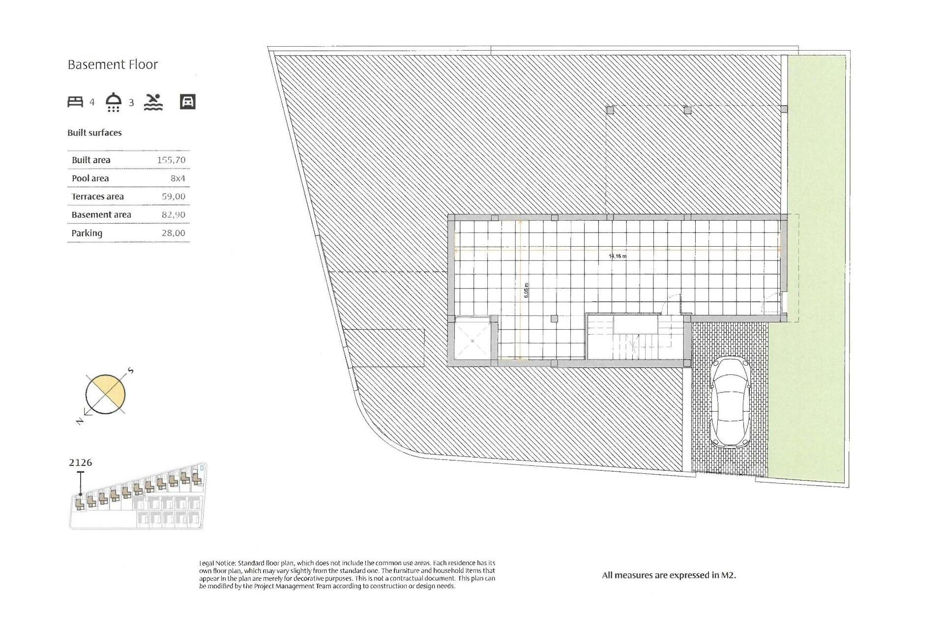 Nybygg - Villa - Algorfa - La Finca Golf