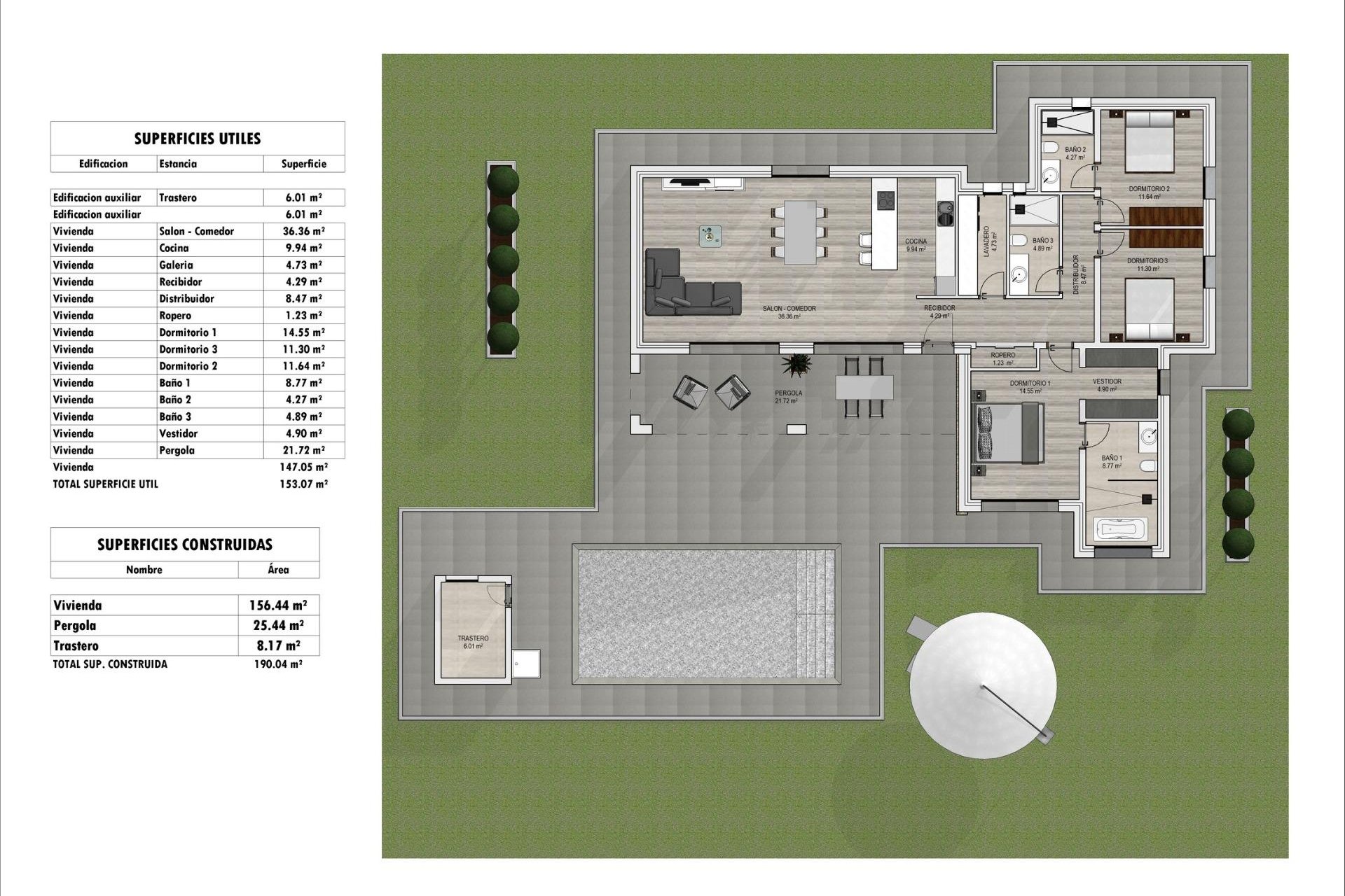 Nybygg - Villa - Aspe - Poligono 19