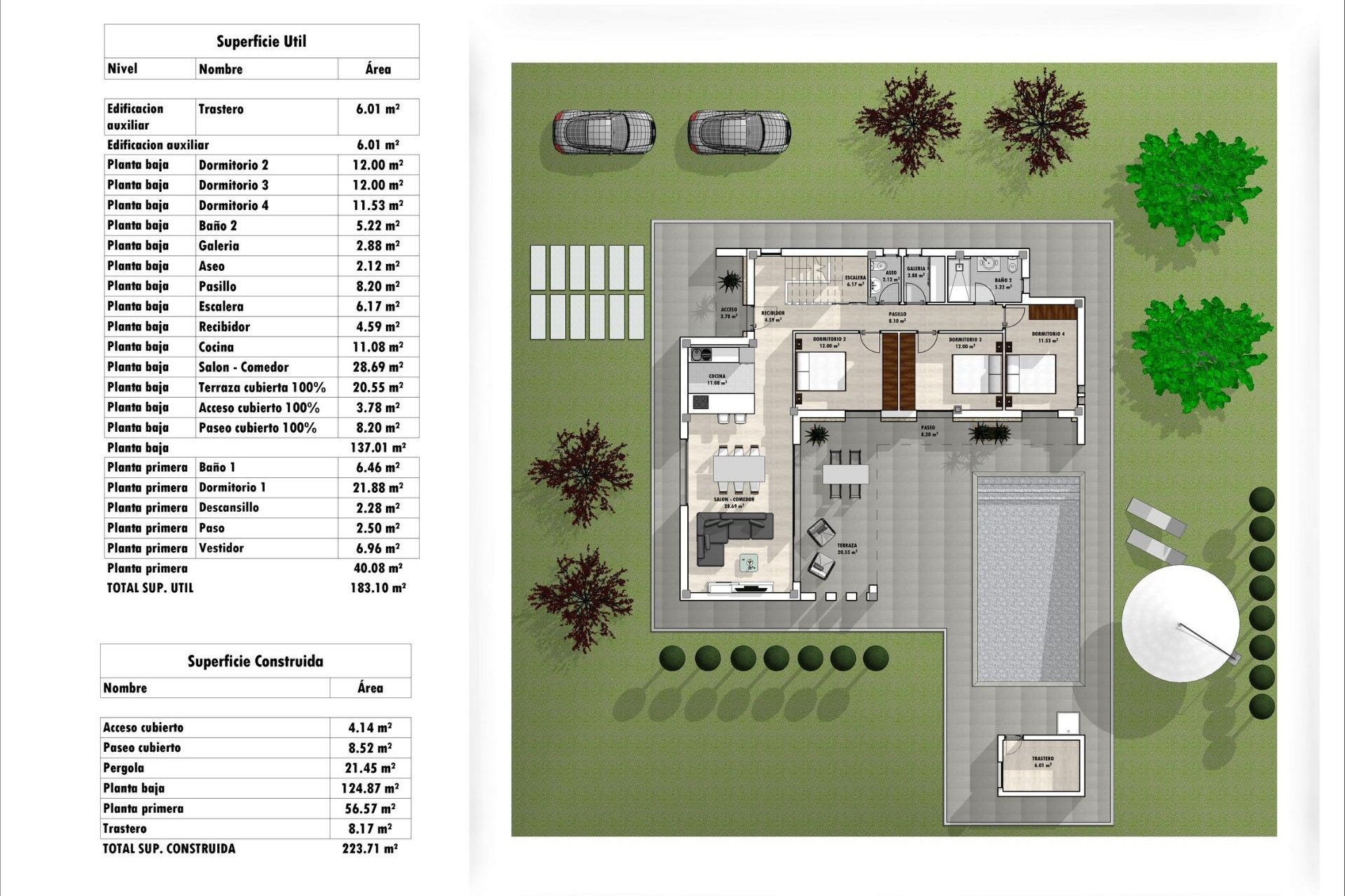 Nybygg - Villa - Aspe - Poligono 19