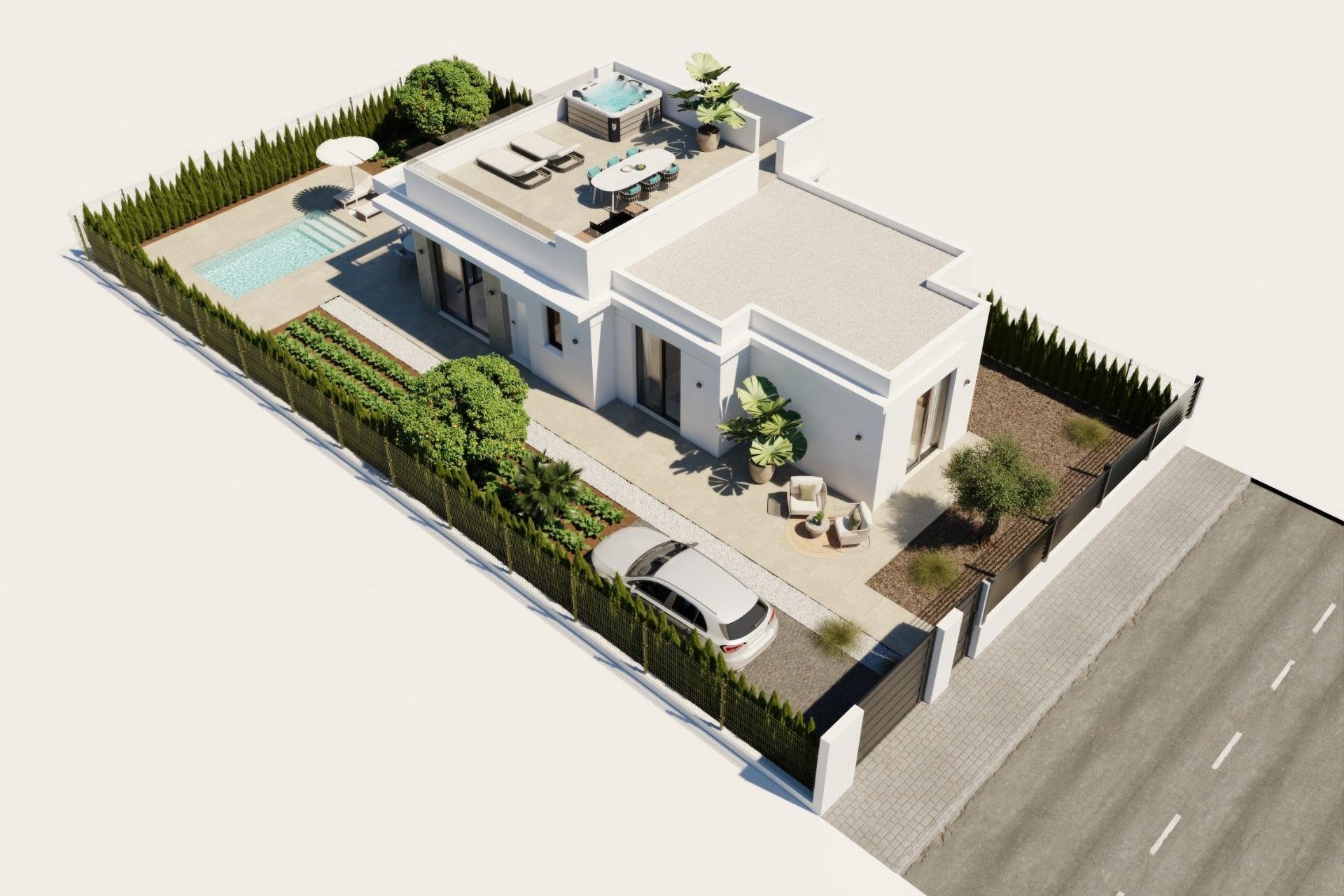 Nybygg - Villa - Fuente Álamo - Hacienda Del Álamo Golf