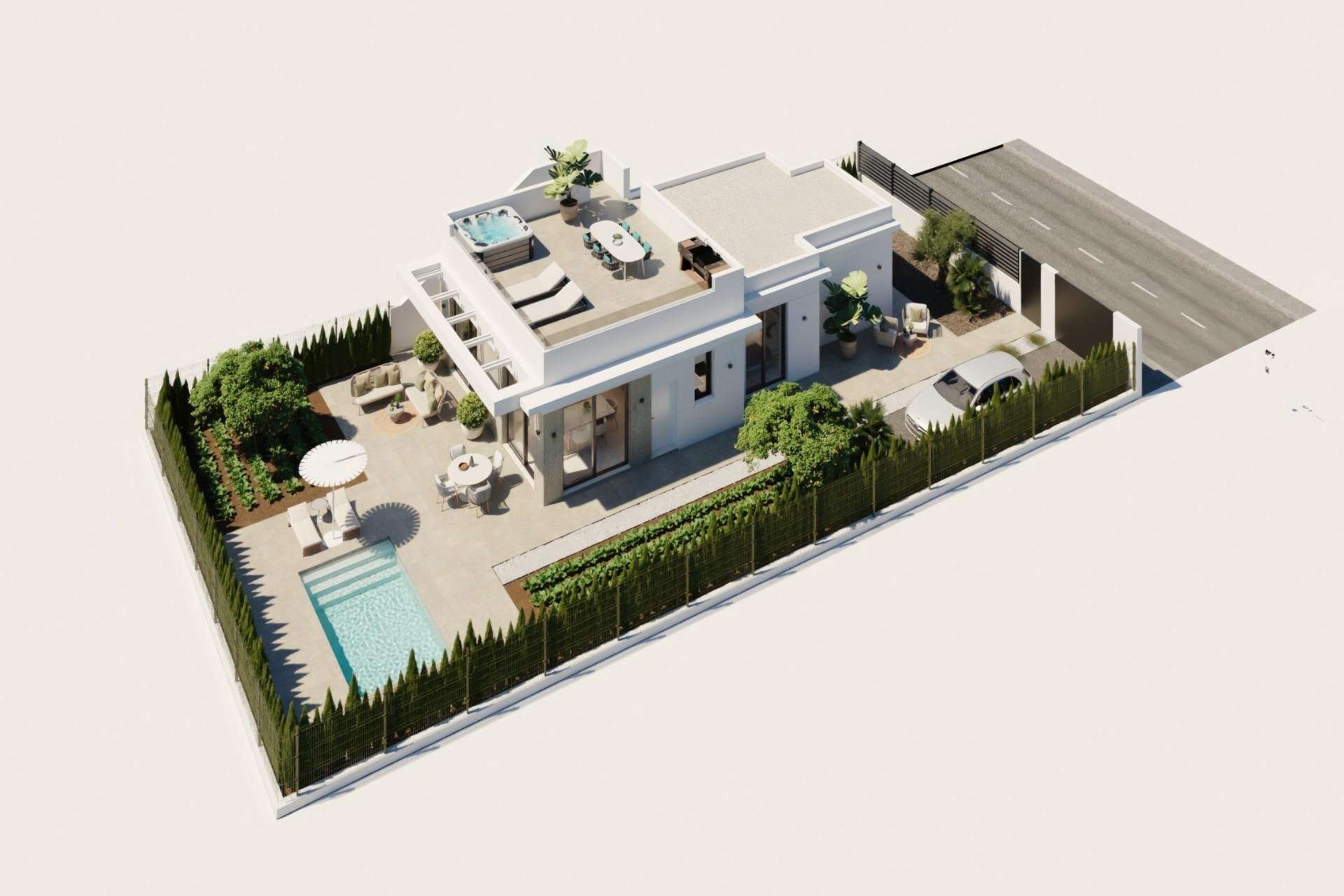 Nybygg - Villa - Fuente Álamo - Hacienda Del Álamo Golf