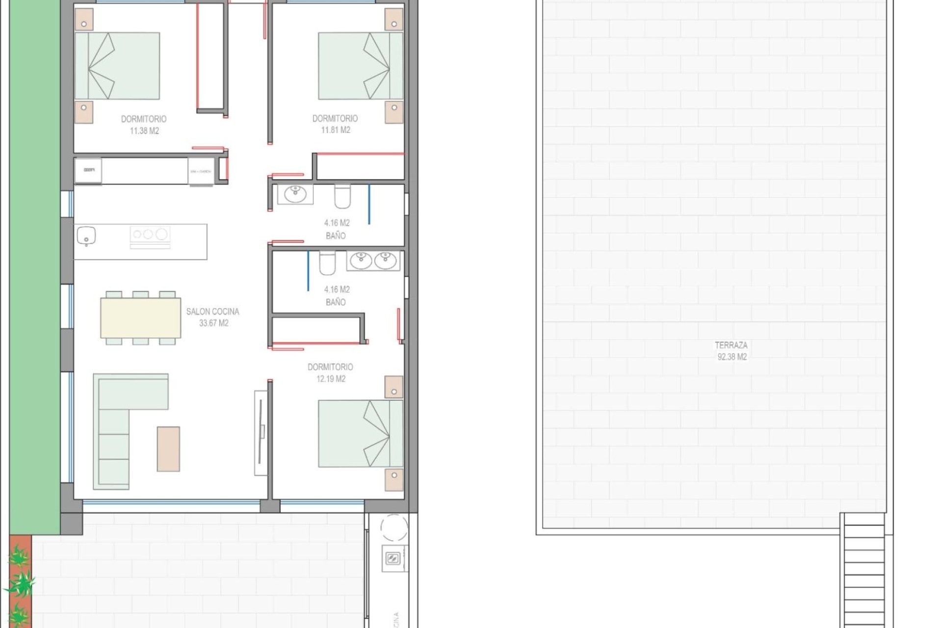 Nybygg - Villa - Los Alcazares - Serena Golf