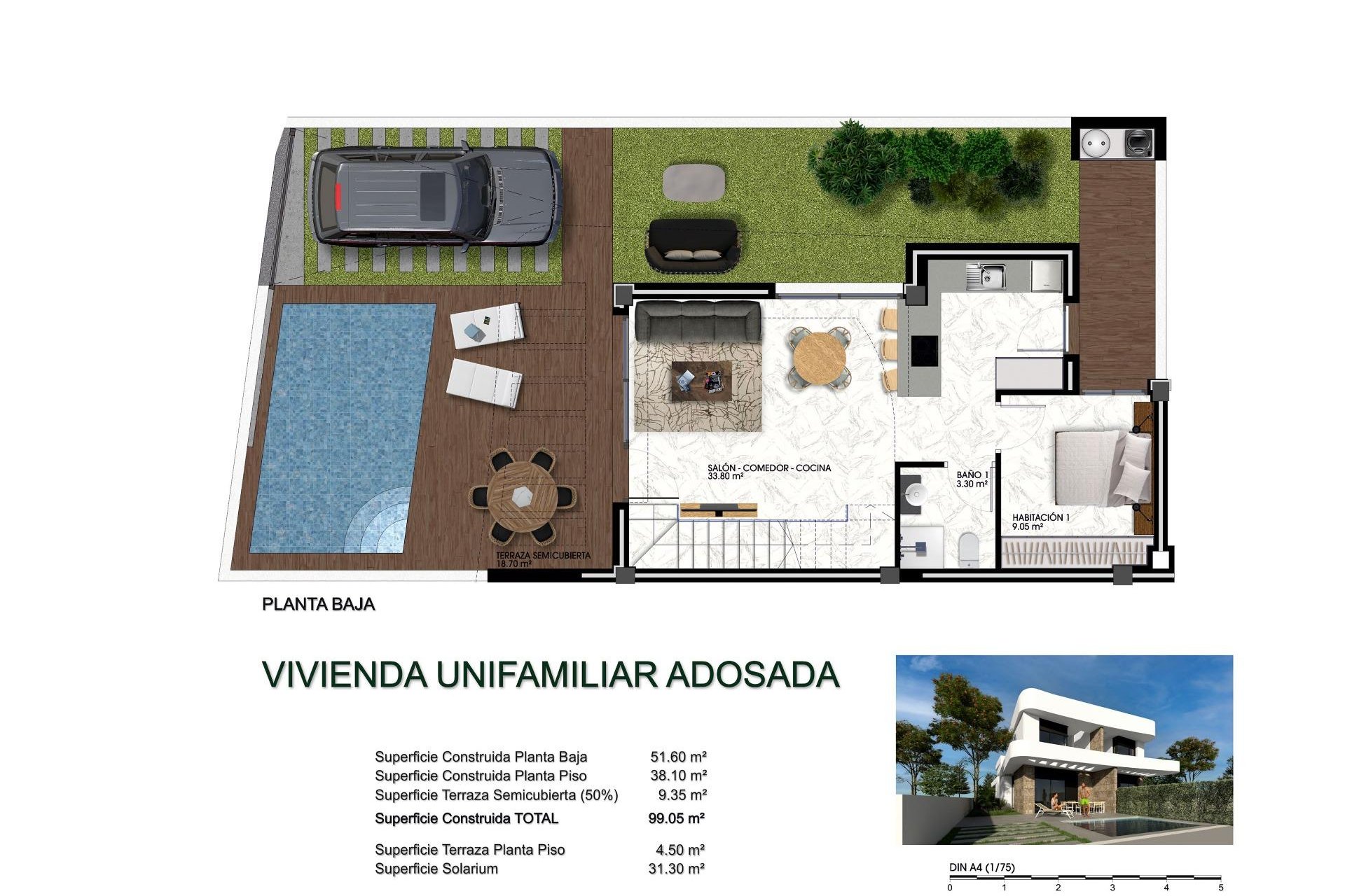 Nybygg - Villa - Montesinos - La Herrada