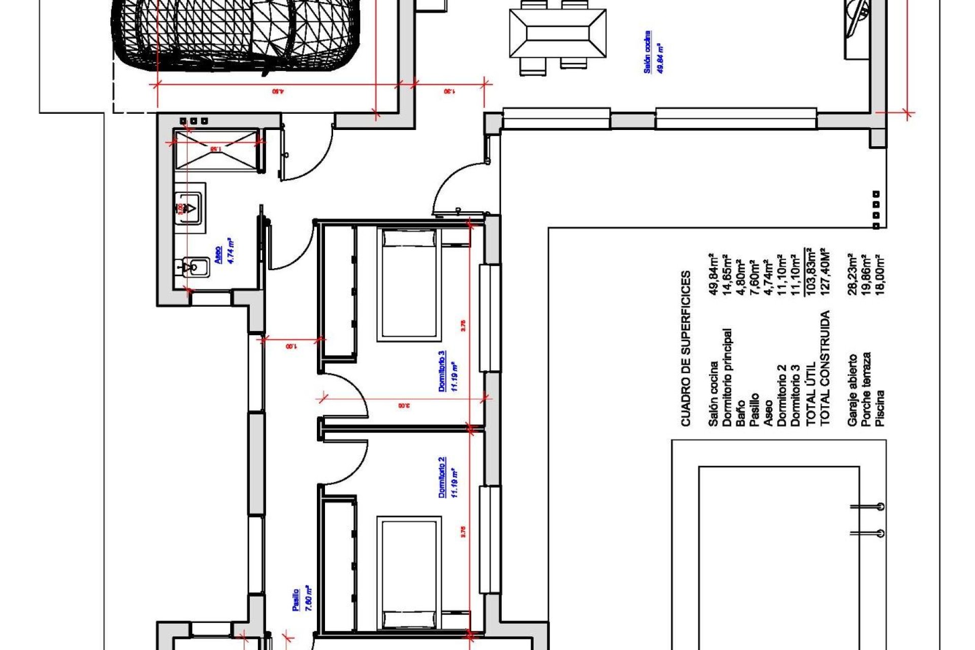 Nybygg - Villa - Pinoso - Campo