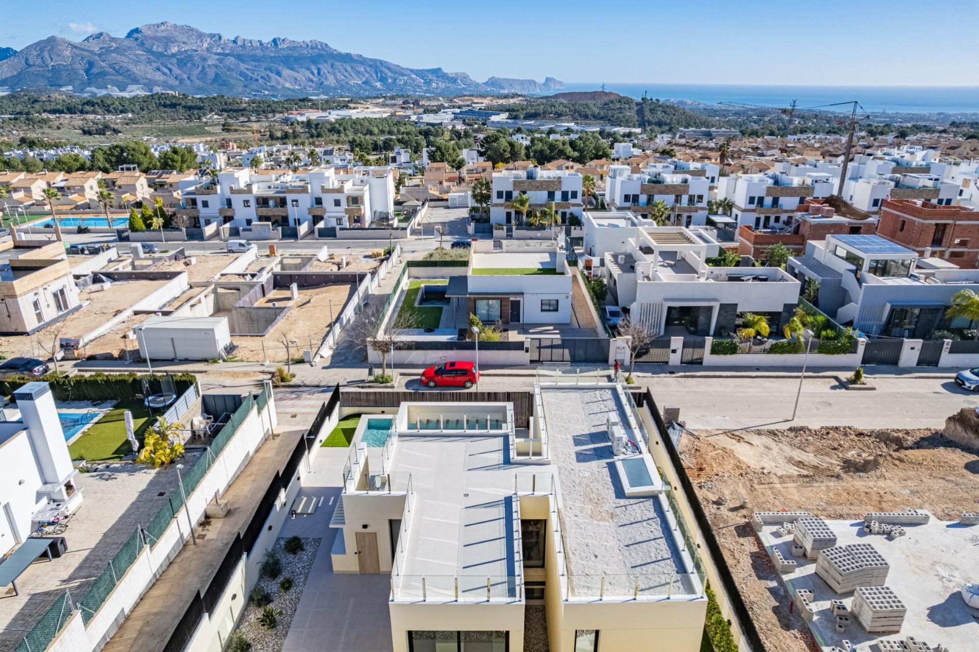 Nybygg - Villa - Polop - La Alberca