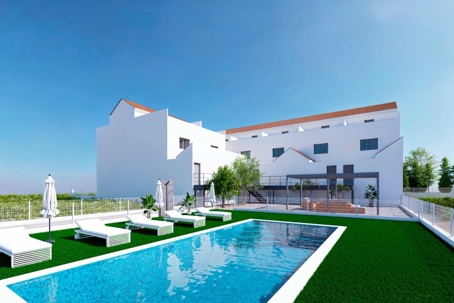 Nybygg - Villa - Rafal - pueblo
