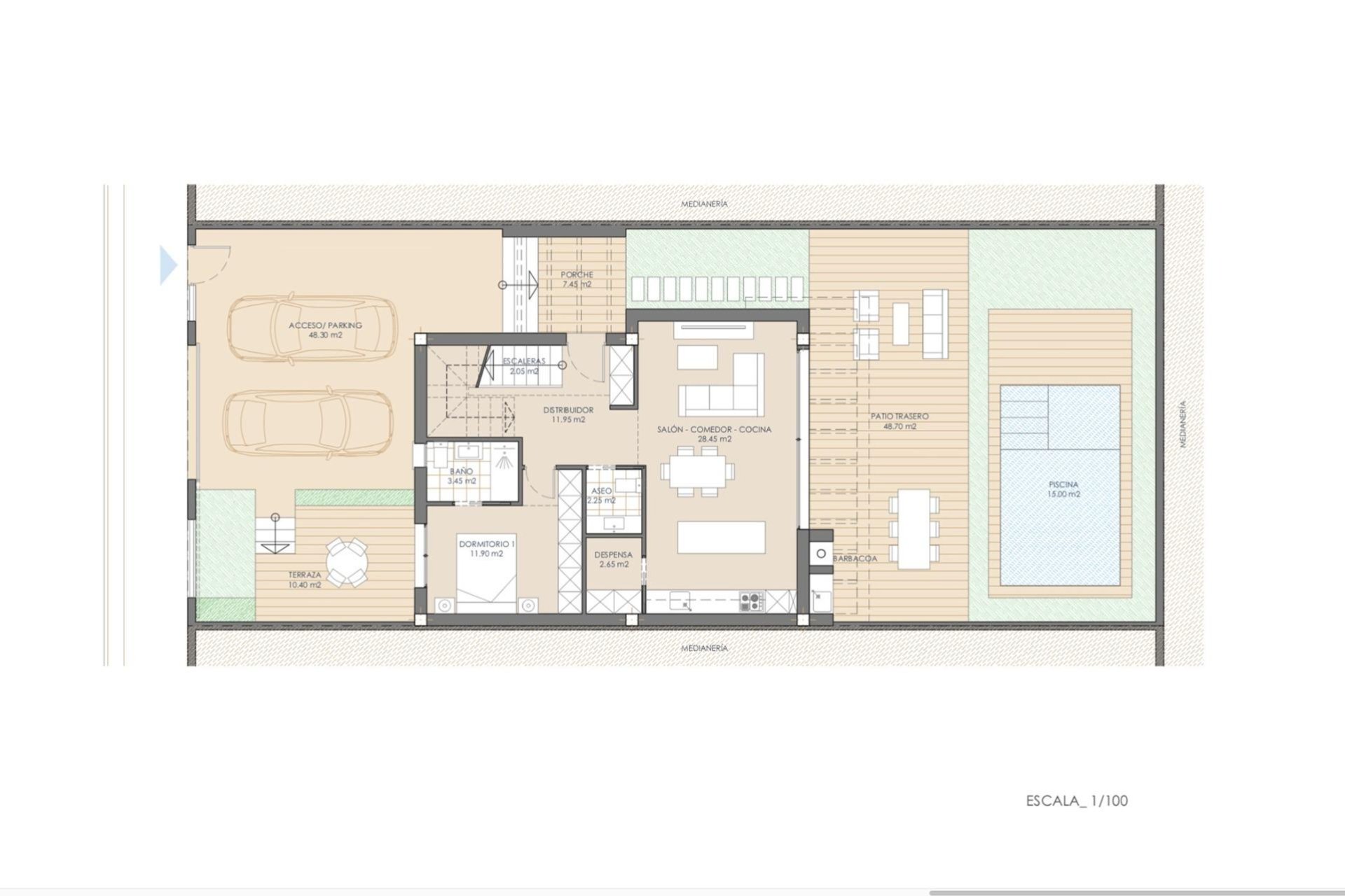 Nybygg - Villa - San Juan de los Terreros - San Juan De Los Terreros