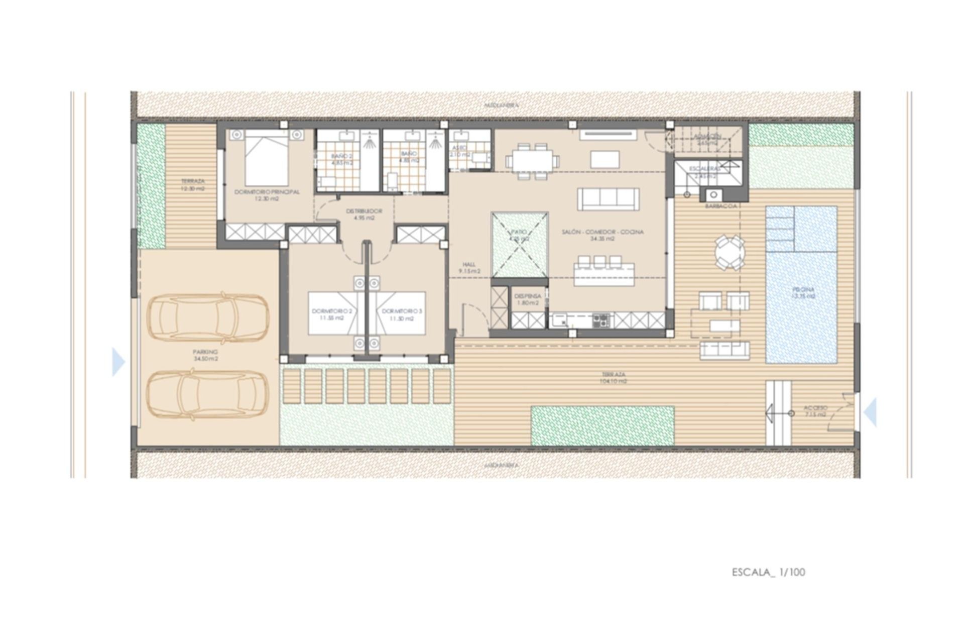 Nybygg - Villa - San Juan de los Terreros - San Juan De Los Terreros