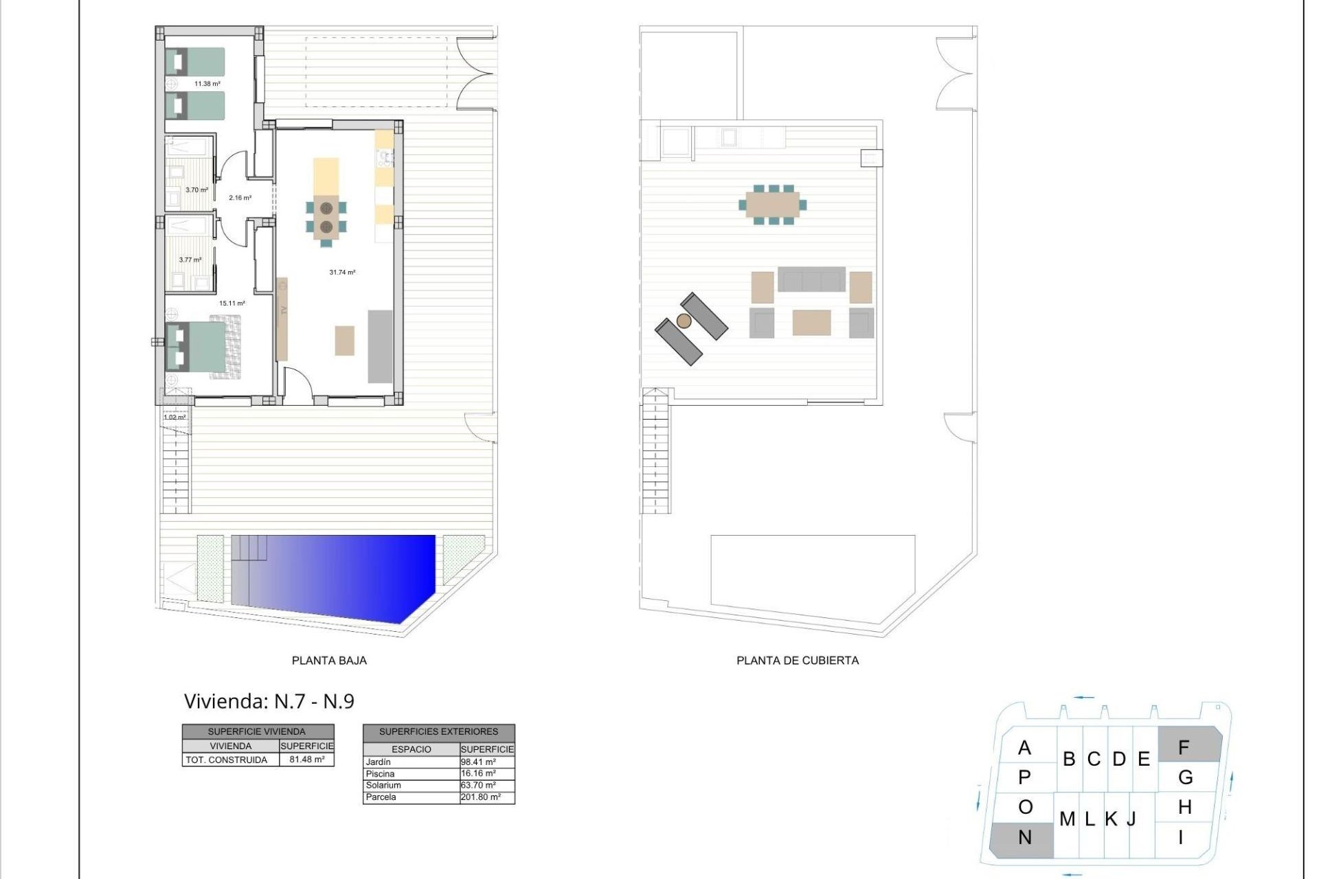 Nybygg - Villa - Torre Pacheco - El Alba