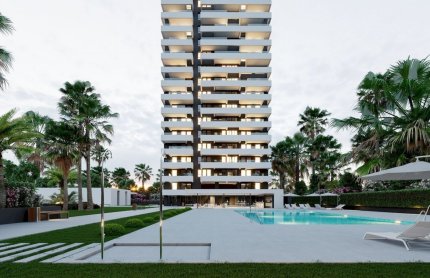 Penthouse - Nieuwbouw  - Calpe - Playa Arenal-bol