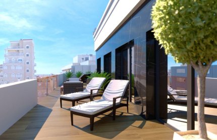Penthouse - Nieuwbouw  - Torrevieja - NB-43748