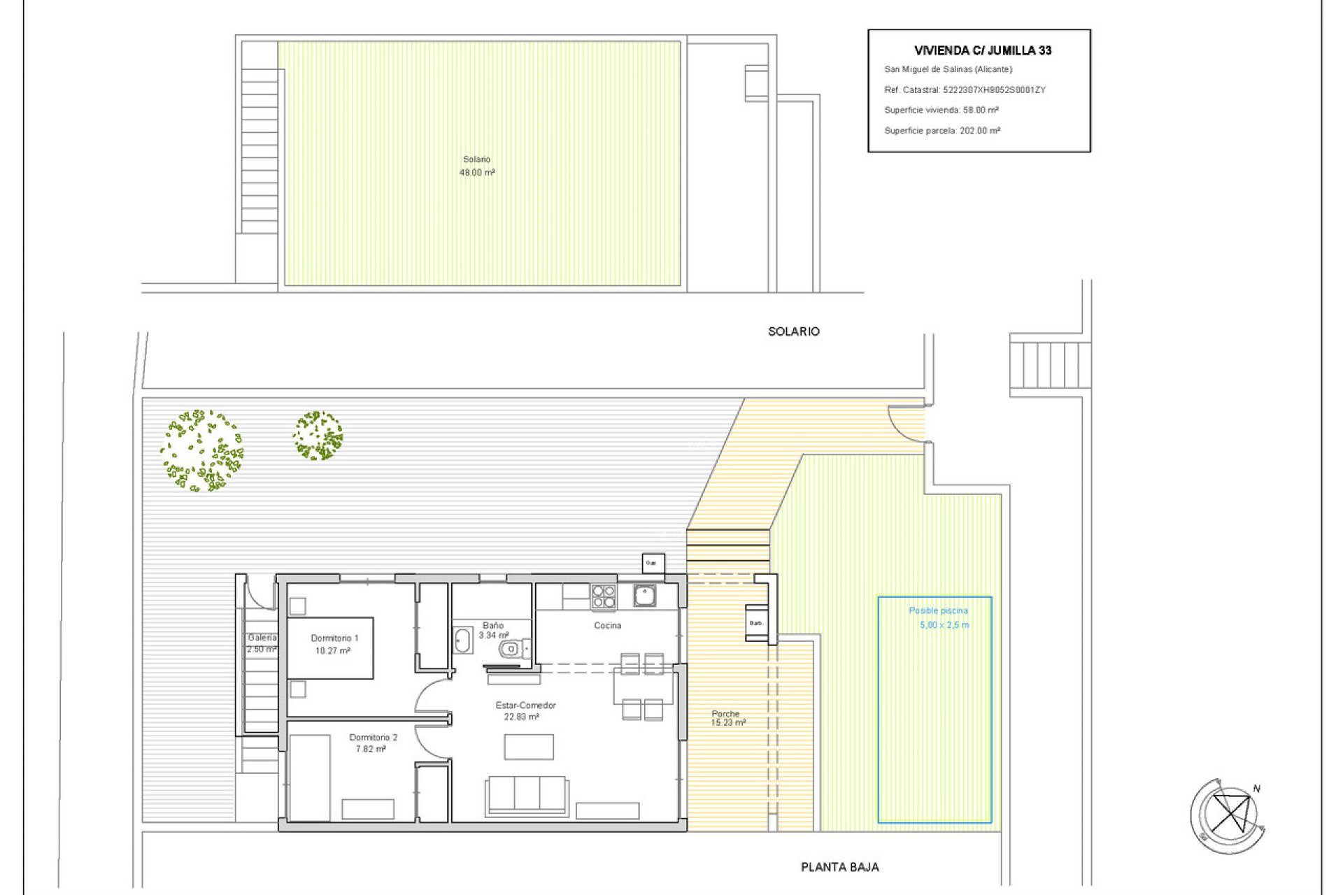 Resale - Bungalow - Villamartín