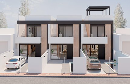 Townhouse - New Build - San Pedro del Pinatar - Pueblo